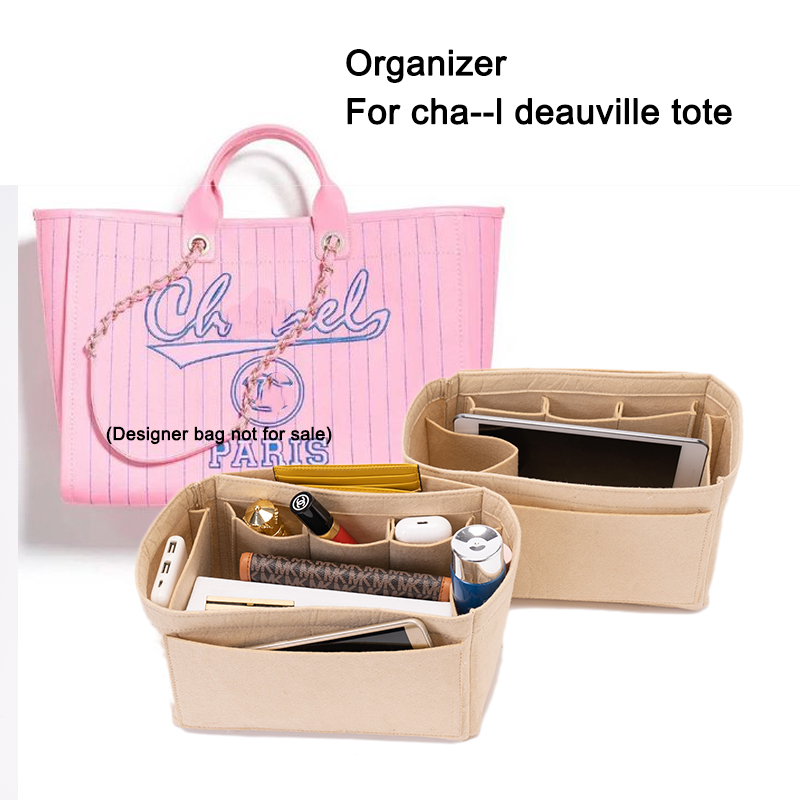 Women Bags Chanel - Vilten Inzetzak Organizer Voor Cc Deauville
