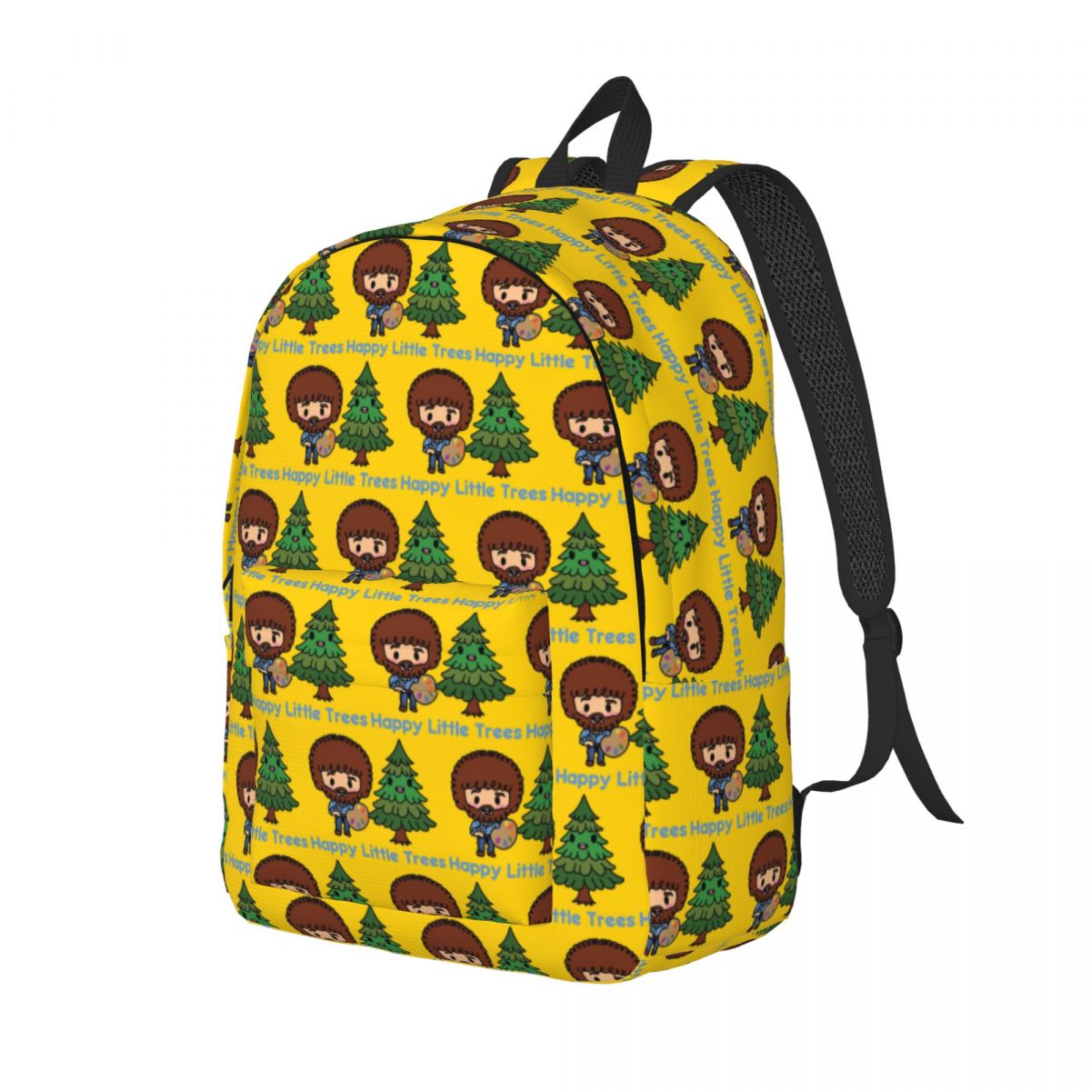 Women Bags Ross - HAPPY LITTLE TREES (BOB ROSS) Studentenrugzak