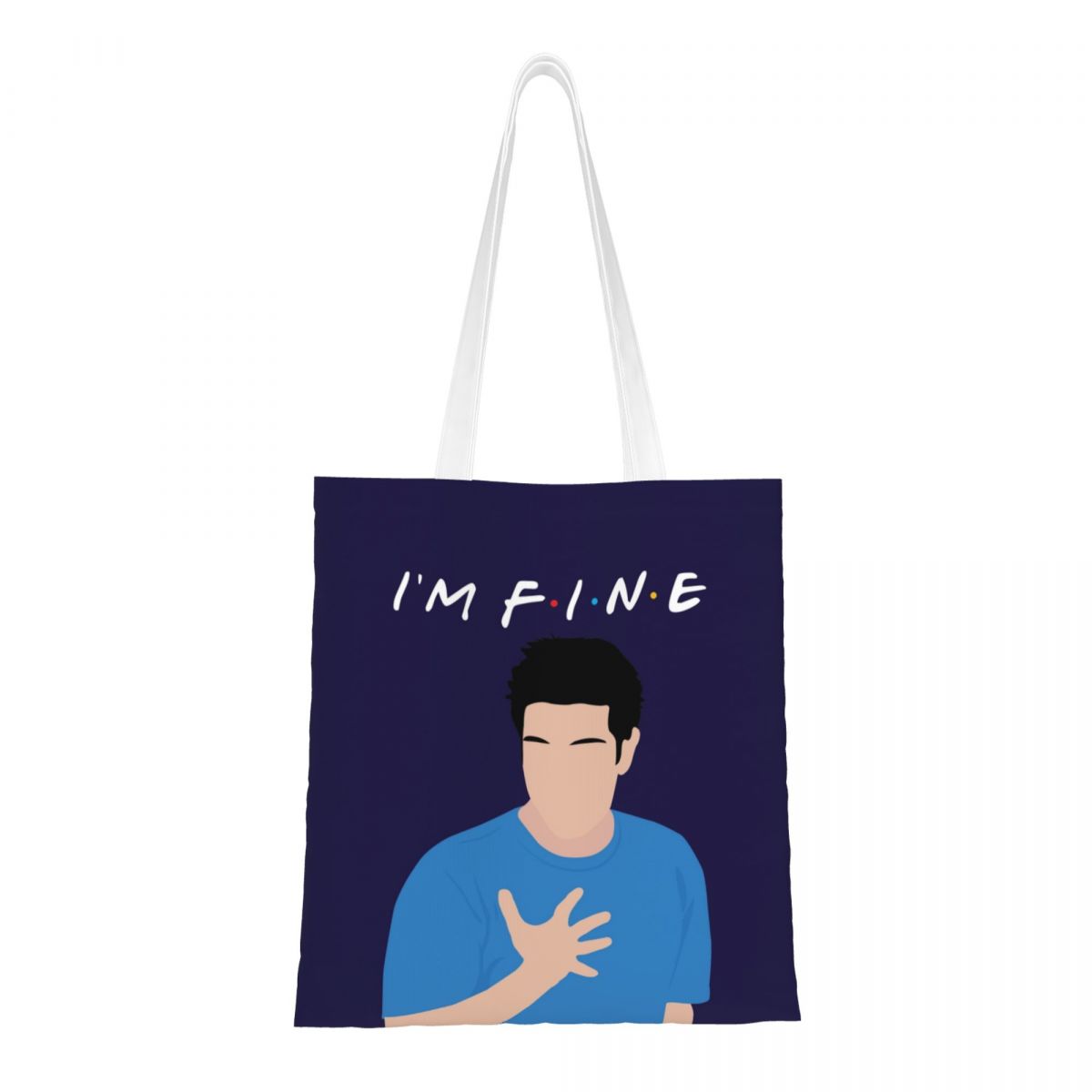 Women Bags Ross - I'm Fine Canvas Tote Bag Milieuvriendelijke