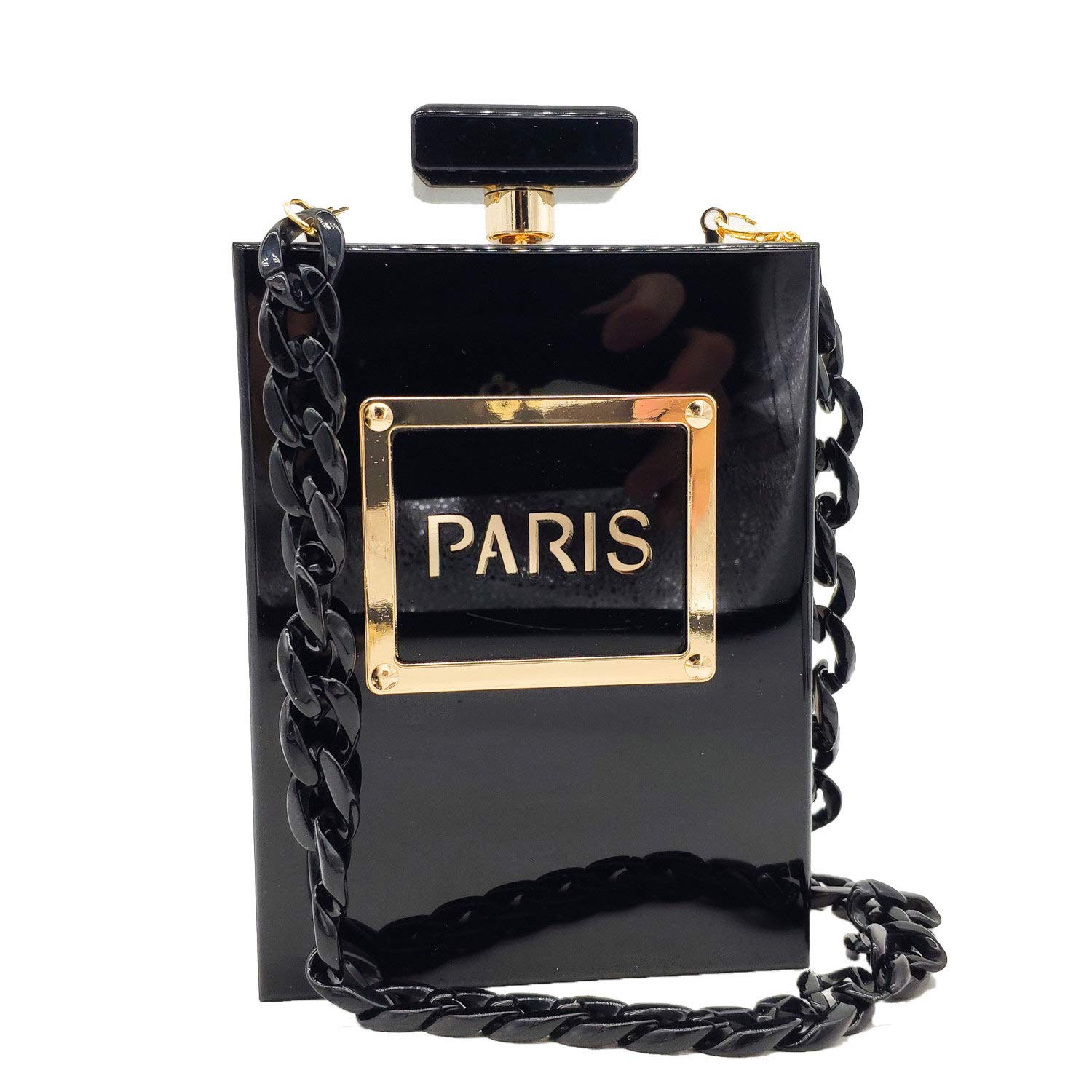 Women Bags Chanel - Avondtassen Dames Acryl Parfum Vorm Zwarte