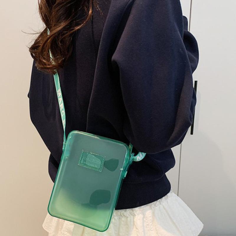 Women'S Bags Everyday - NewFashionable PVC Messenger Bag Transparante schoudertas