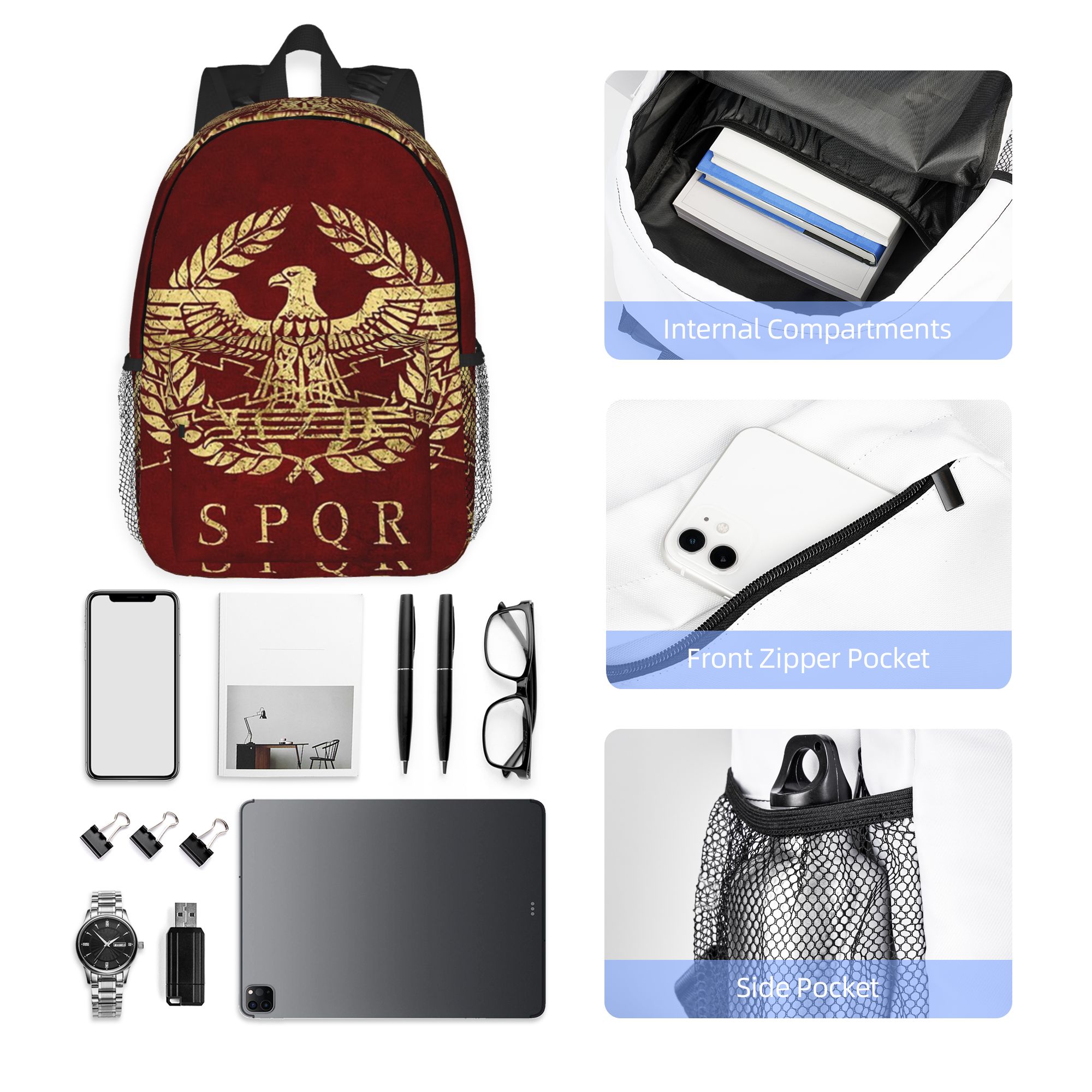 Women Bags Rome - Rome SPQR Romeinse rugzak Hot Sale