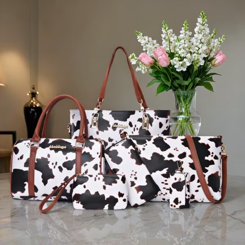 6-delige PU lederen tasjesset  - Women Bags Crossbody recensie en prijs