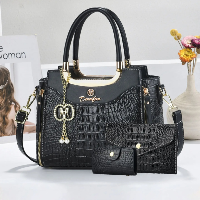 Dames handtasset met krokodill - Women Bags Crossbody recensie en prijs