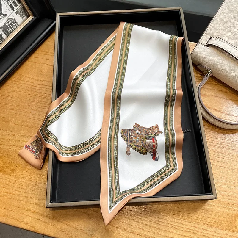 Retro Print Magere Zijden Sjaa - Women'S Retro Bags recensie en prijs