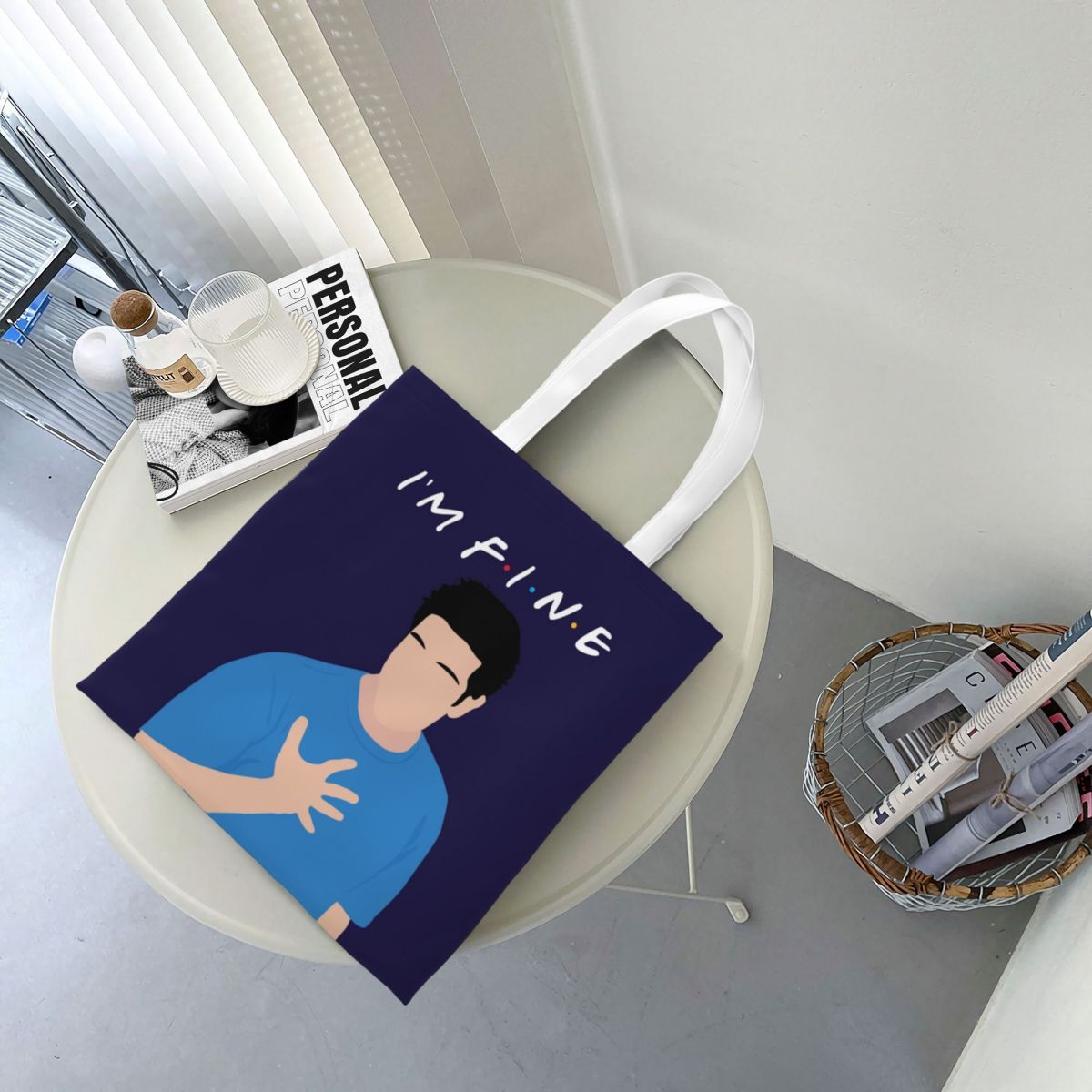 I'm Fine Canvas Tote Bag Milie - Women Bags Ross recensie en prijs